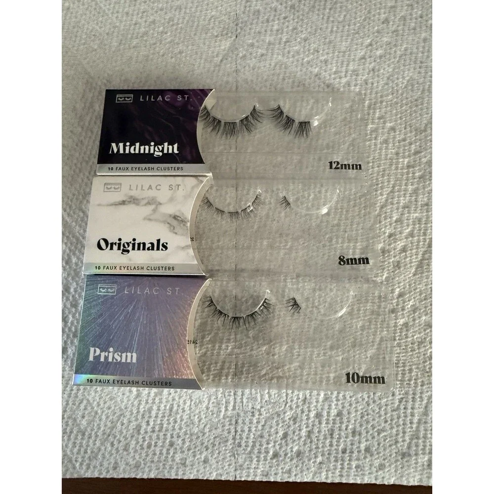 Lot of 7 Boxes Of Lashes - Lilac St. Lash Clusters - 8 mm - Originals Ardell